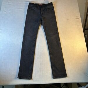 Arizona Slim Skinny Flex Denim 29x34 Jeans Dark Black